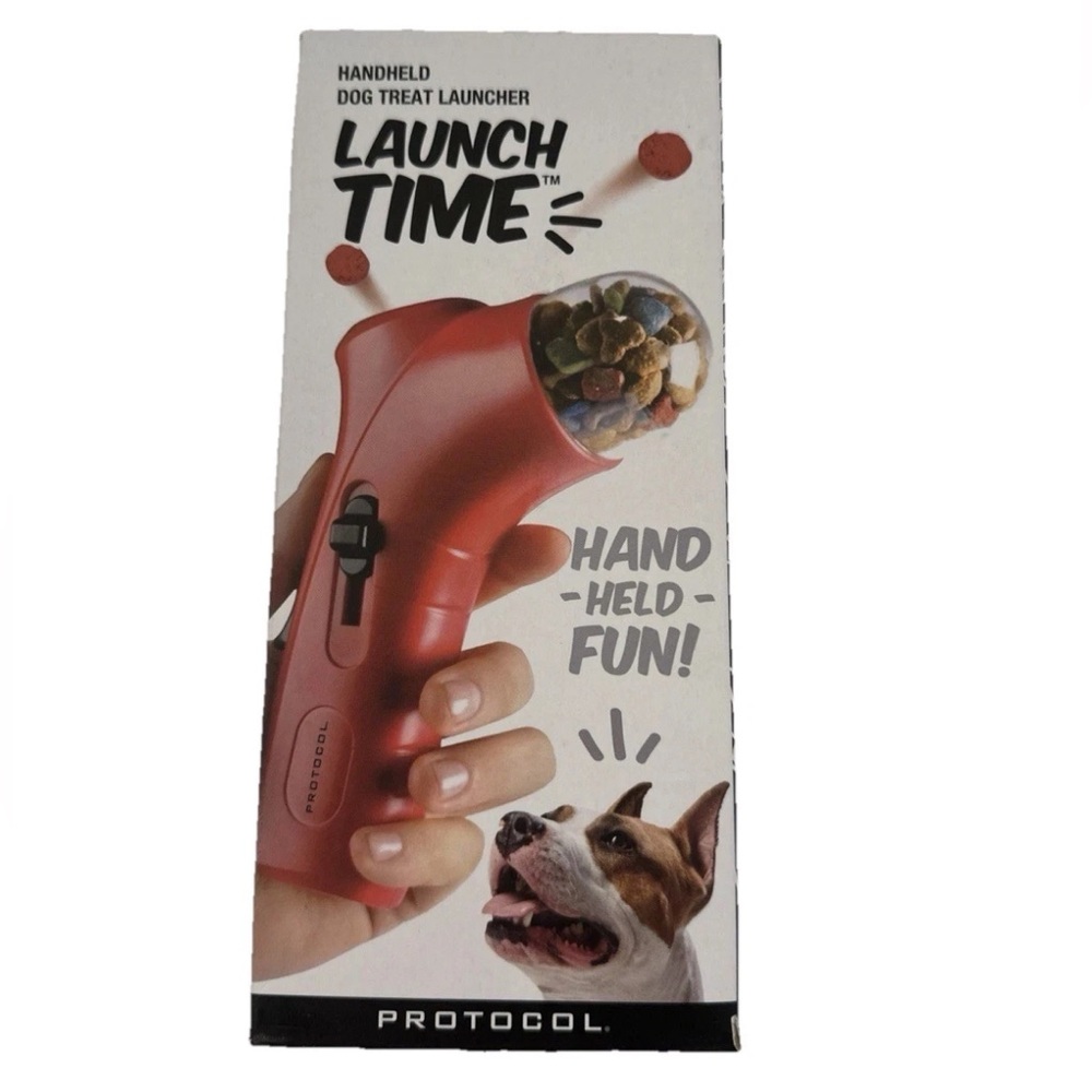 Dog Treat Launcher Launch Time Handheld